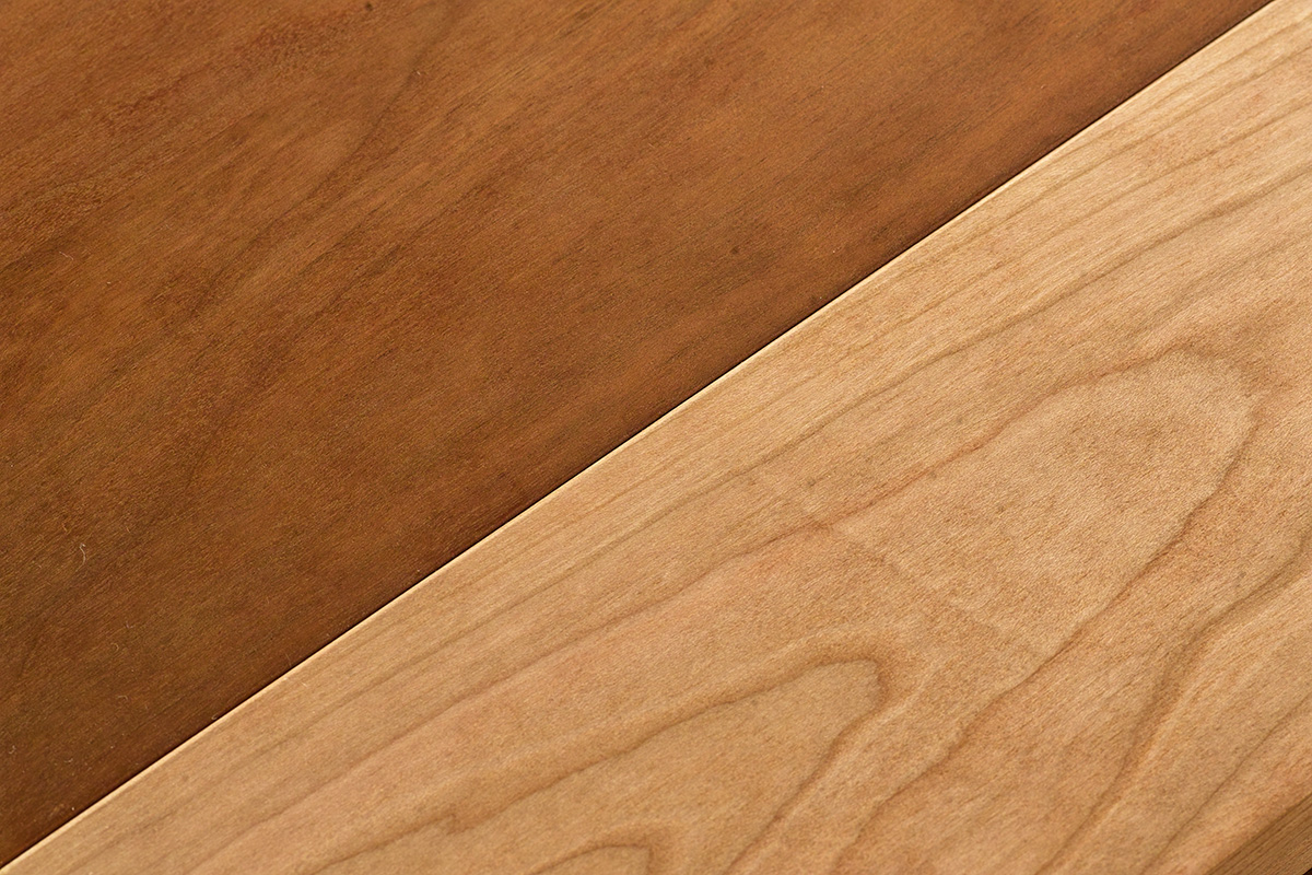 経年変化による色味の変化比較