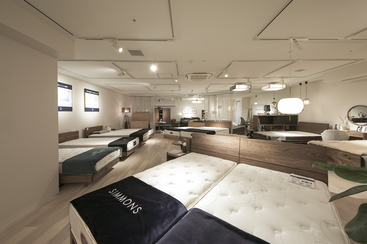 マスターウォールの主要なベッドフレームが全て揃っている