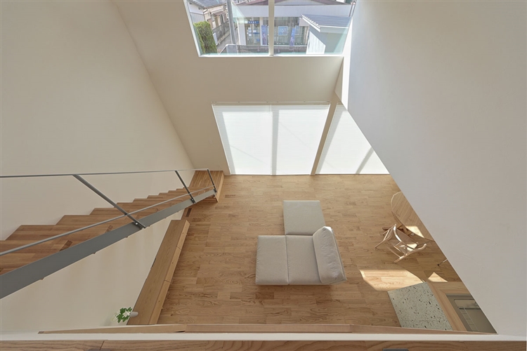 開放感のあるリビングとダイニング