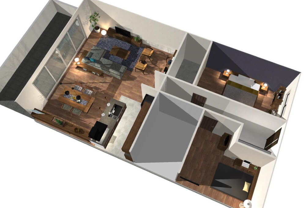 3Dプランニングイメージ