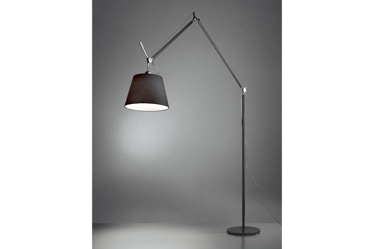 Artemide | Tolomeo Mega Floor ブラックサテン