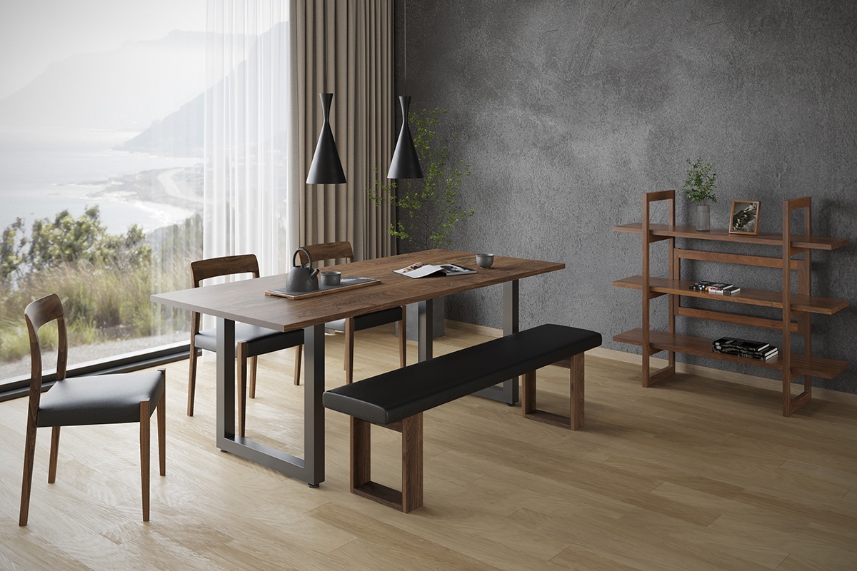 WILDWOOD DINING TABLE W 160cm × D 84.5cm