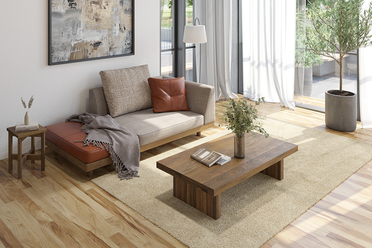 デニッシュ ローリビングテーブル