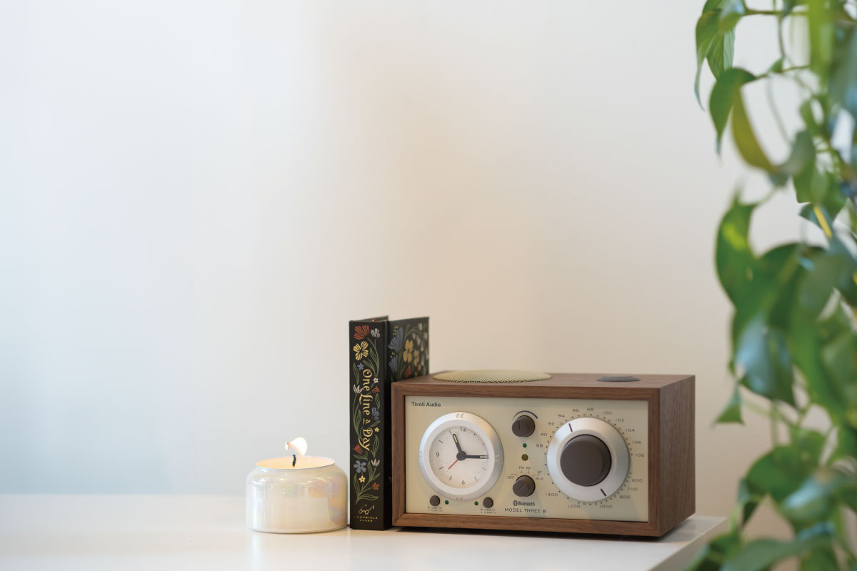 Tivoli Audio | Model Three BT w/ USBC Walnut/Beige
