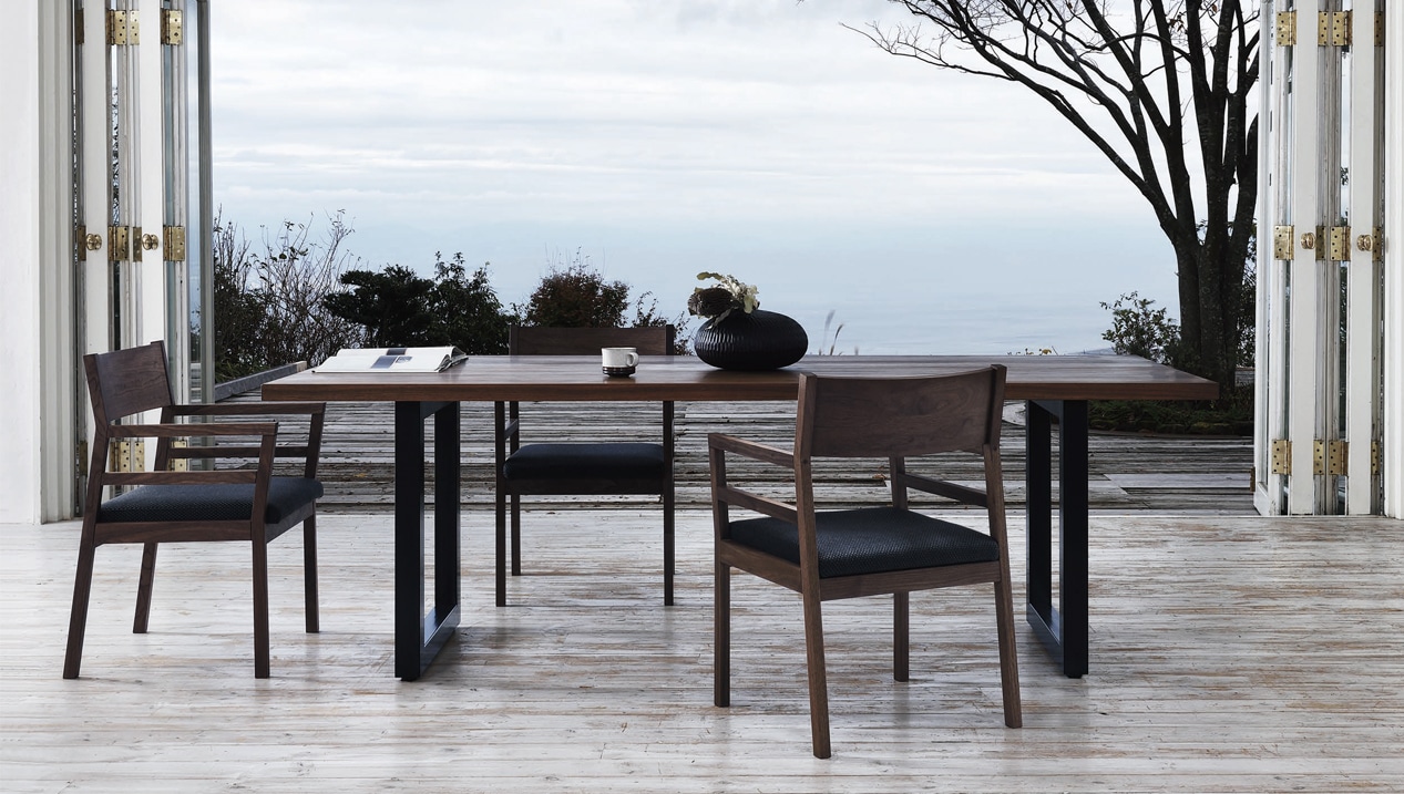 WILDWOOD THICK 31 DINING TABLE(W 200cm × D 90cm): テーブル
