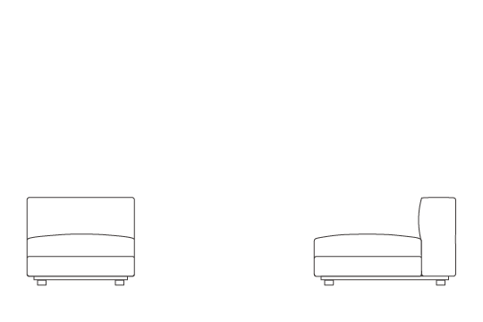 アームレス 1 シーター 76