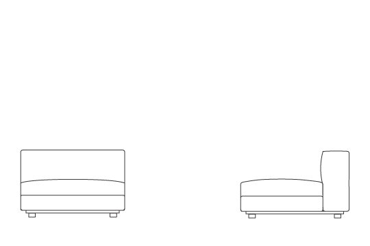 アームレス 1 シーター 96