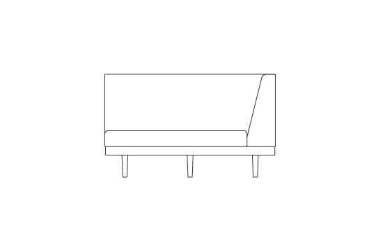 シングルアーム2シーター 140