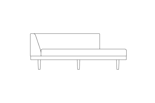 オープンバック 180