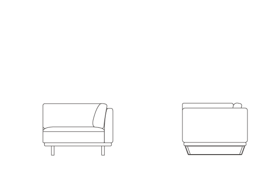 ワンアーム 1 シーター 100