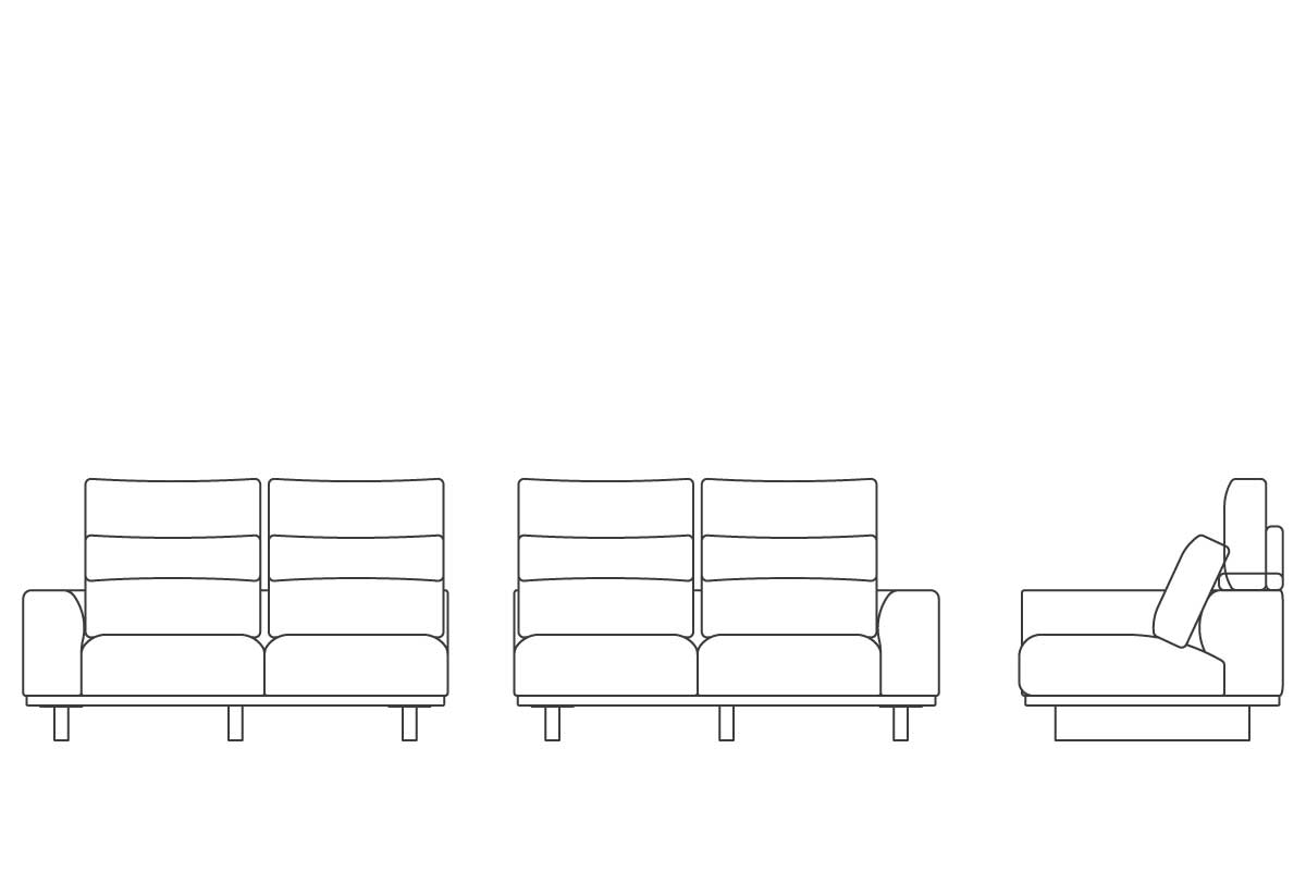 ワンアーム2シーター153