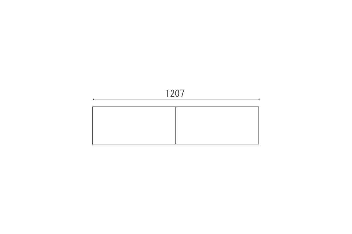 W120.7cm×D40.2cm×H28cm