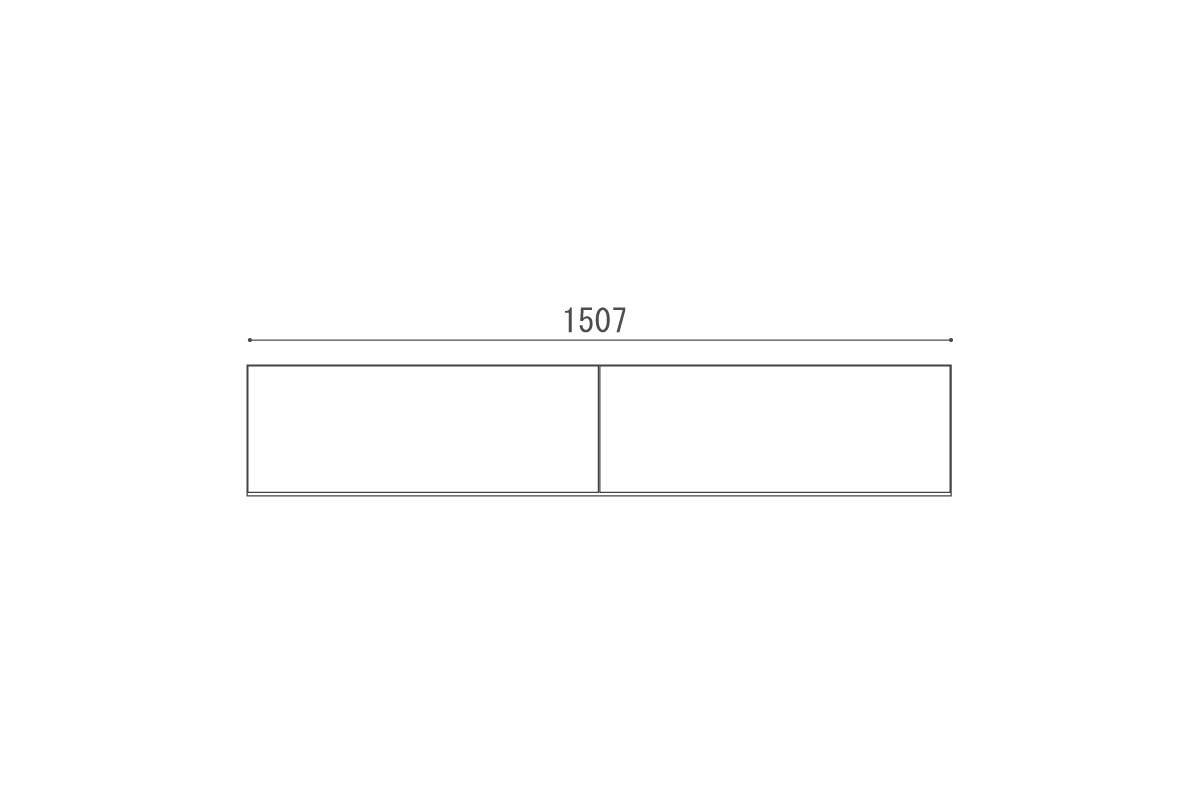 W150.7cm×D40.2cm×H28cm