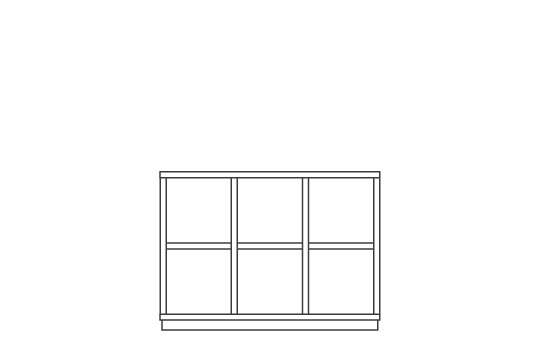 3列2段 : W111.2 × D29.2 × H80cm