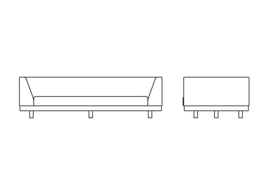ダブルアーム 3 シーター 200