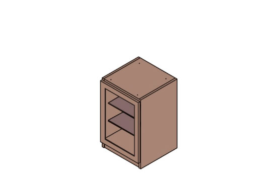 W45cm × H69.4cm (ガラス扉)