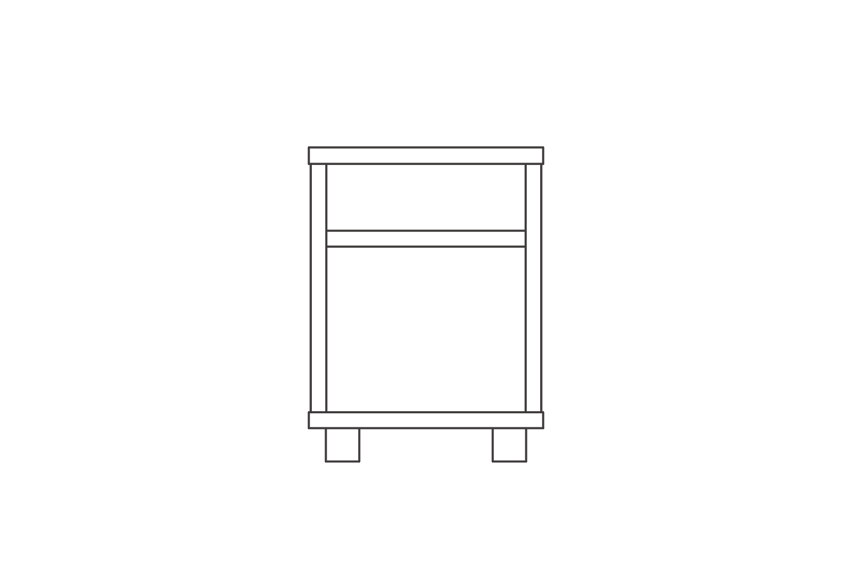 Bタイプ（棚）H47cm