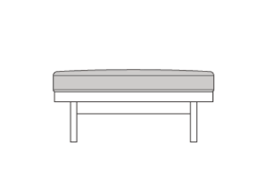 オットマン7060用 座クッション中材（単品）