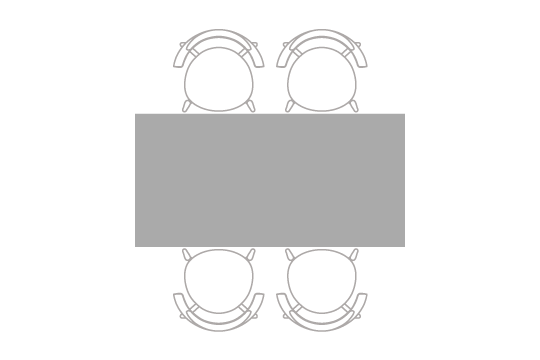 W 180cm × D 90～70cm