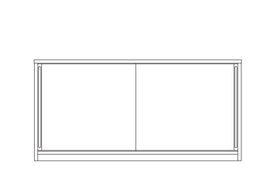 CROSS LIVING BOARD(幅160cm)の通販 / マスターウォール CROSS LIVING BOARD(幅160cm)の通販 / マスターウォール