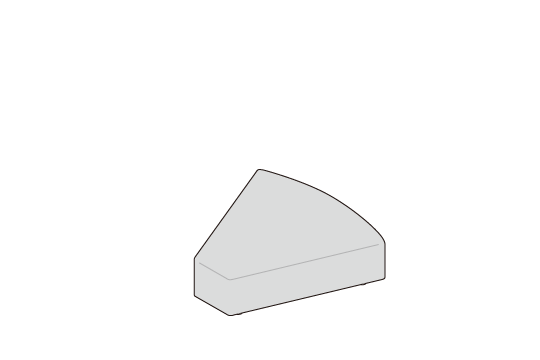 オットマンファンシェイプ45°