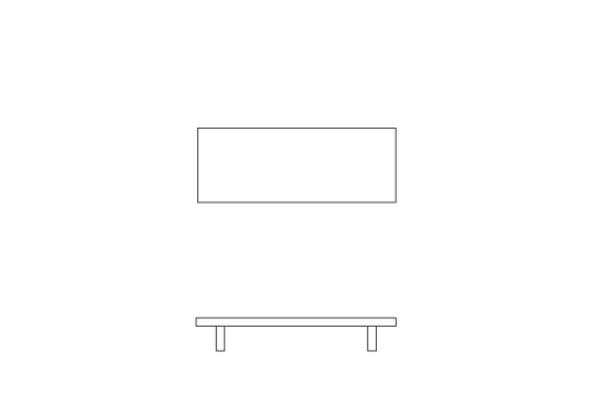 W120cm x D45cm x H25cm