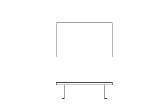 W120cm x D75cm x H35cm