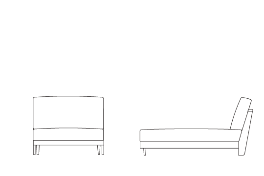 アームレスカウチ100