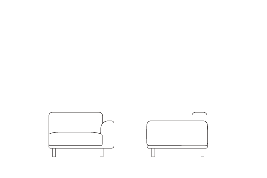 ワンアーム 1 シーター 110