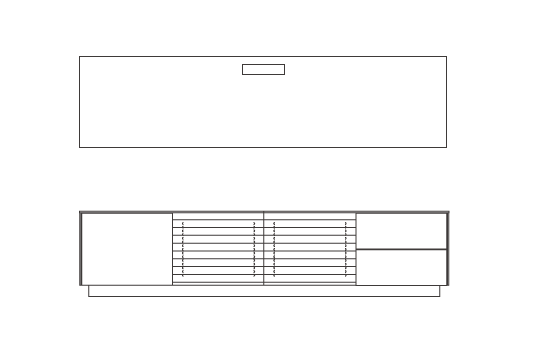 W200cm×D48cm×H46cm