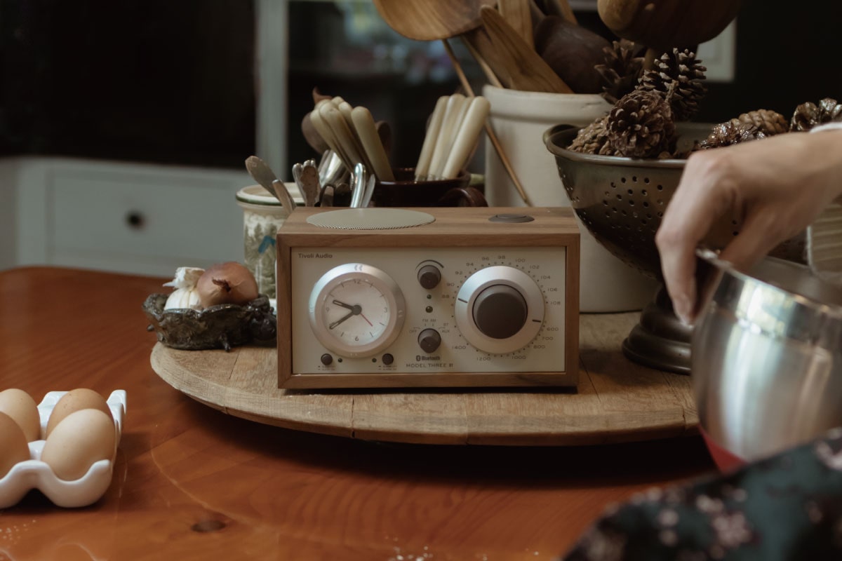 Tivoli Audio | Model Three BT w/ USBC Walnut/Beige