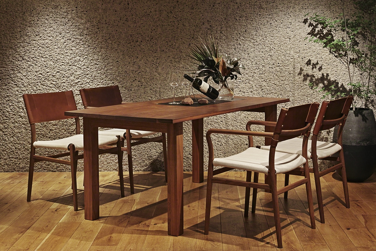WILDWOOD DINING TABLE(W 160cm × D 84.5cm): テーブル｜マスター