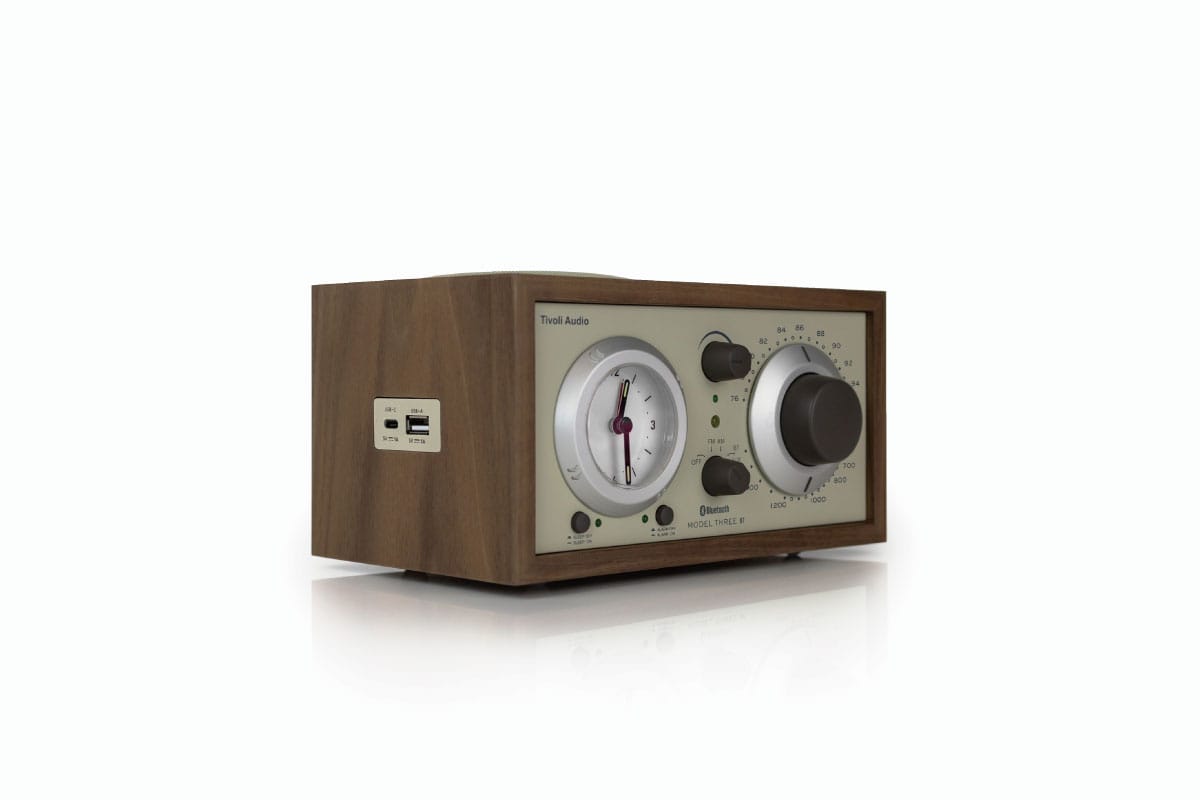Tivoli Audio | Model Three BT w/ USBC Walnut/Beige