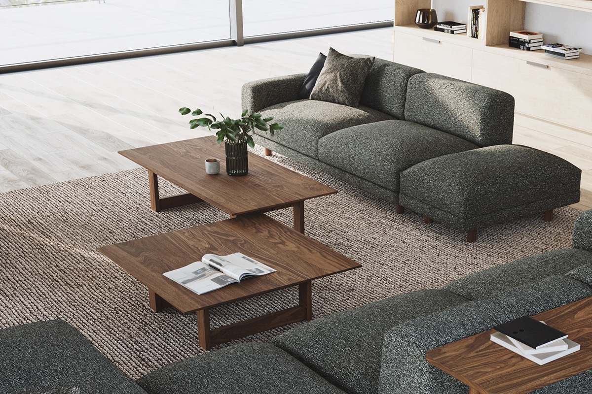 YU UT3 LIVING TABLE(W120cm D65cm H30cm): テーブル｜マスター