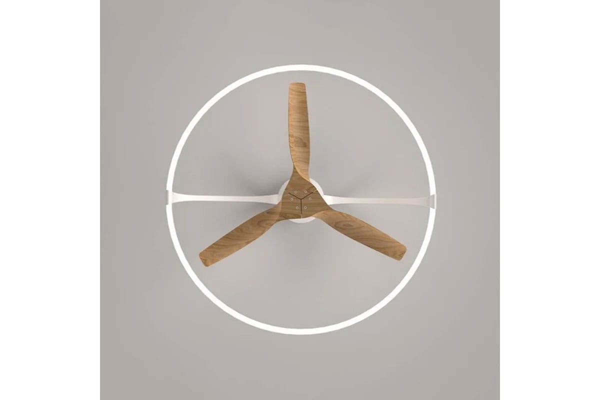 Mistral Ceiling Fan ホワイト / ナチュラル
