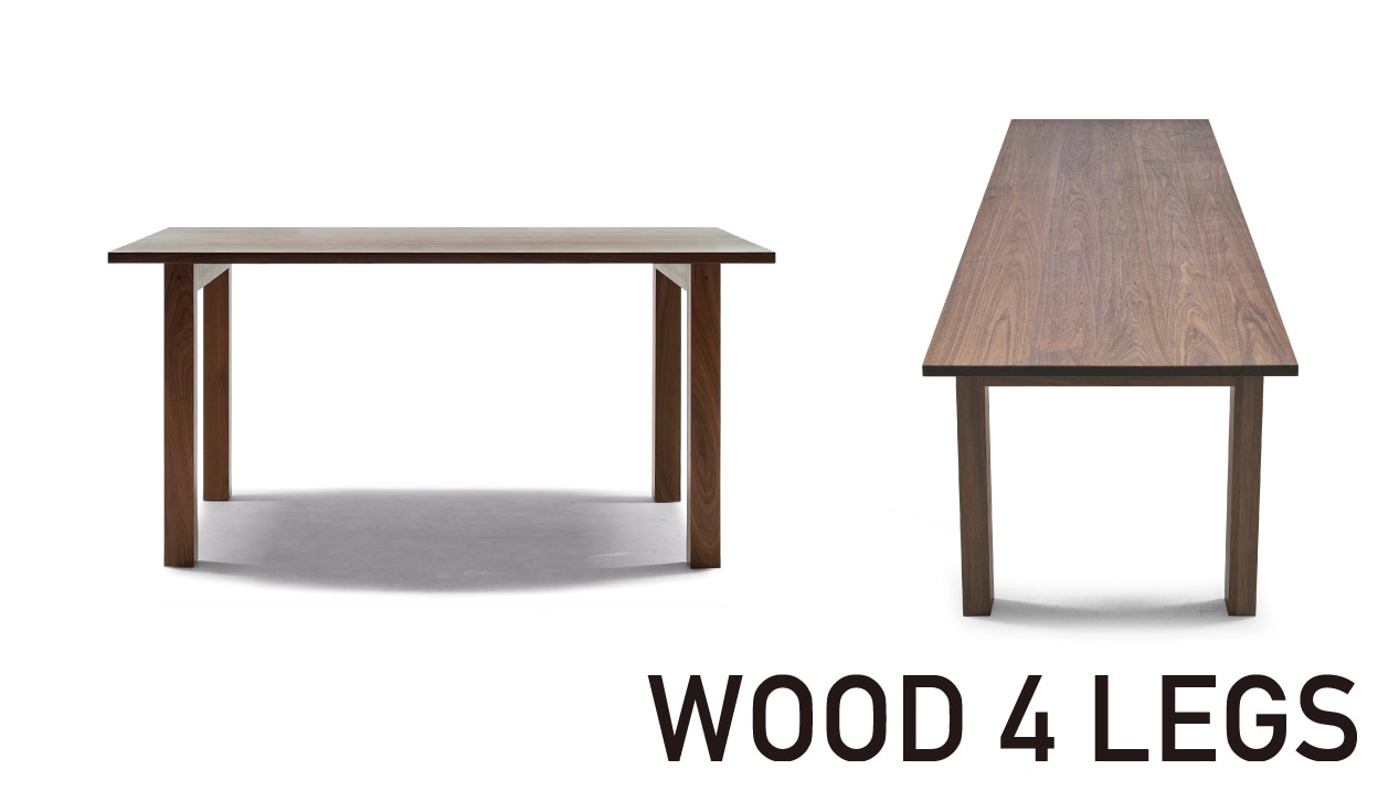 WILDWOOD DINING TABLE(W 160cm × D 84.5cm): テーブル｜マスター