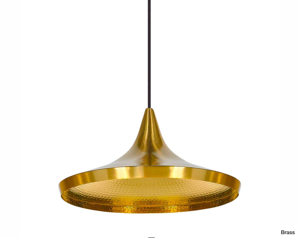 TOM DIXON. | BEAT WIDE PENDANT LED Brass