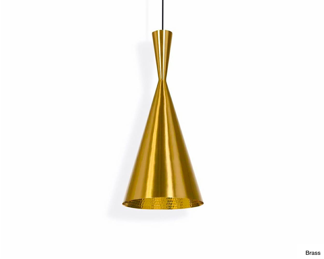 TOM DIXON. | BEAT TALL PENDANT LED Brass