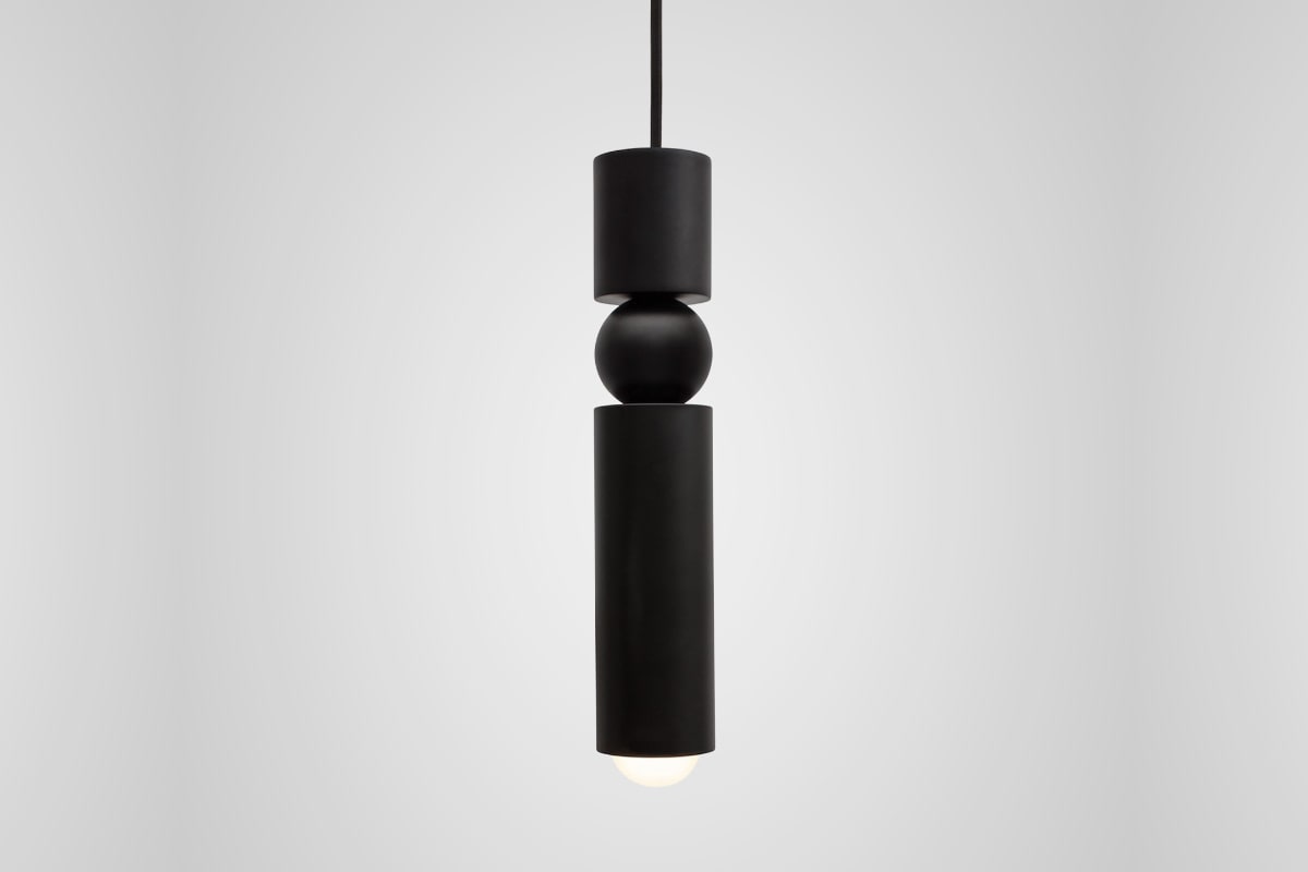 LEE BROOM | FULCRUM PENDANT MATTE BLACK（マットブラック）