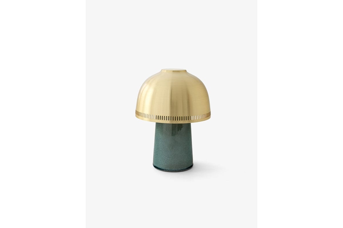 &Tradition | RAKU PORTABLE SH8 BLUE GREEN & BRASS