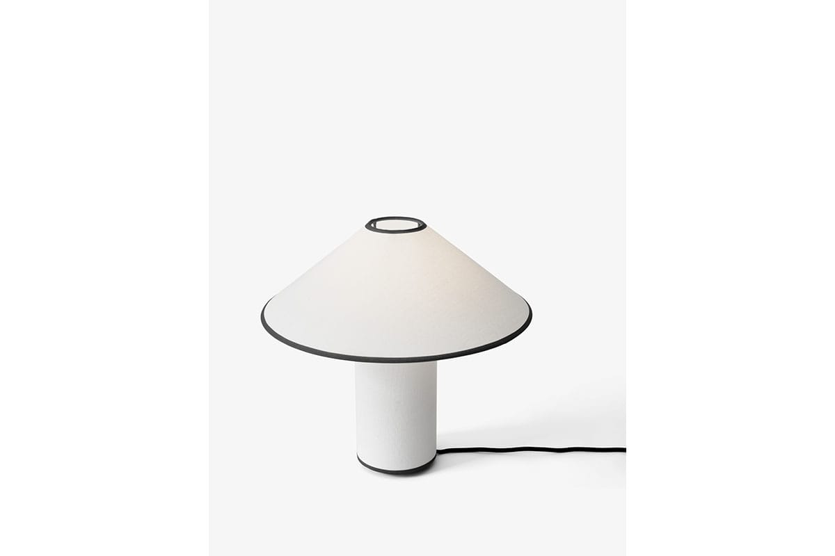 &Tradition | COLETTE ATD6 TABLE LIGHT WHITE & BLACK