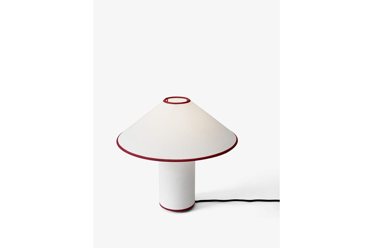 &Tradition | COLETTE ATD6 TABLE LIGHT WHITE & MERLOT