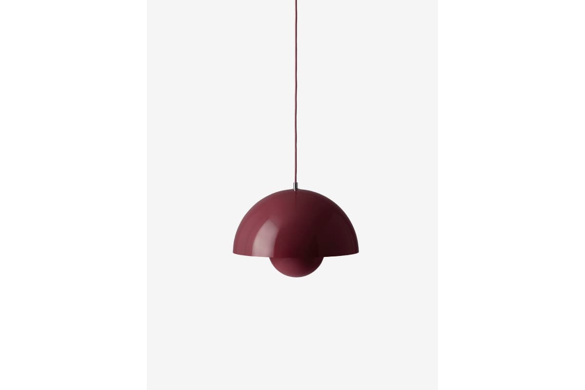 &Tradition | FLOWERPOT PENDANT VP7 Dark Plum