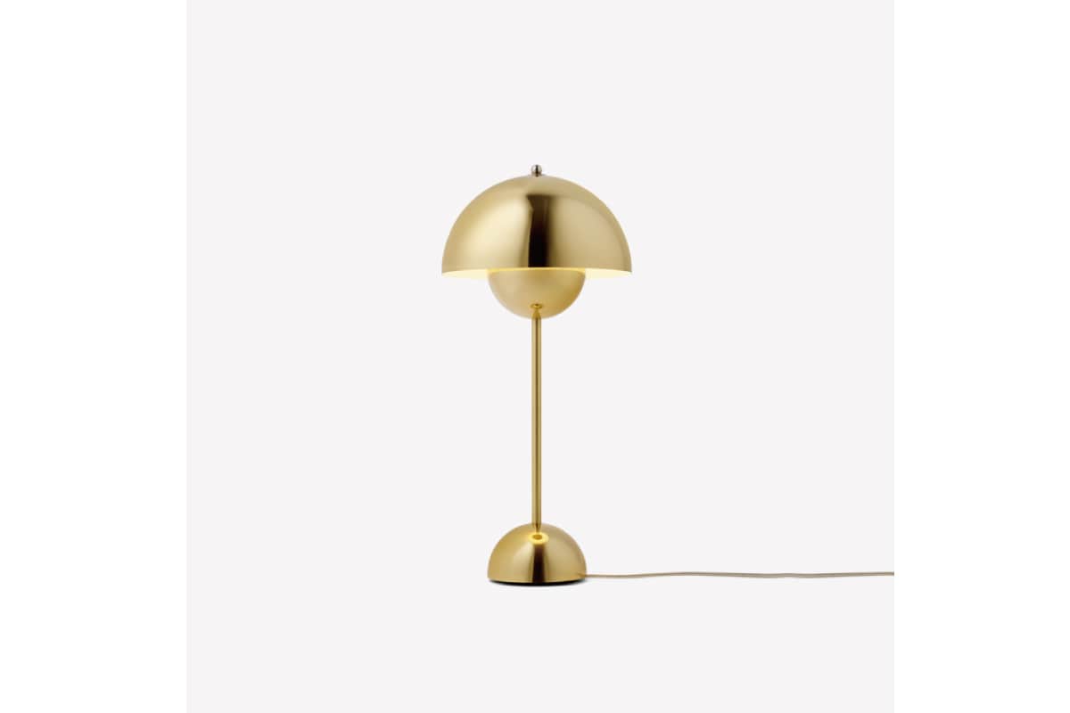 &Tradition | FLOWERPOT TABLE VP3 Brass-plated