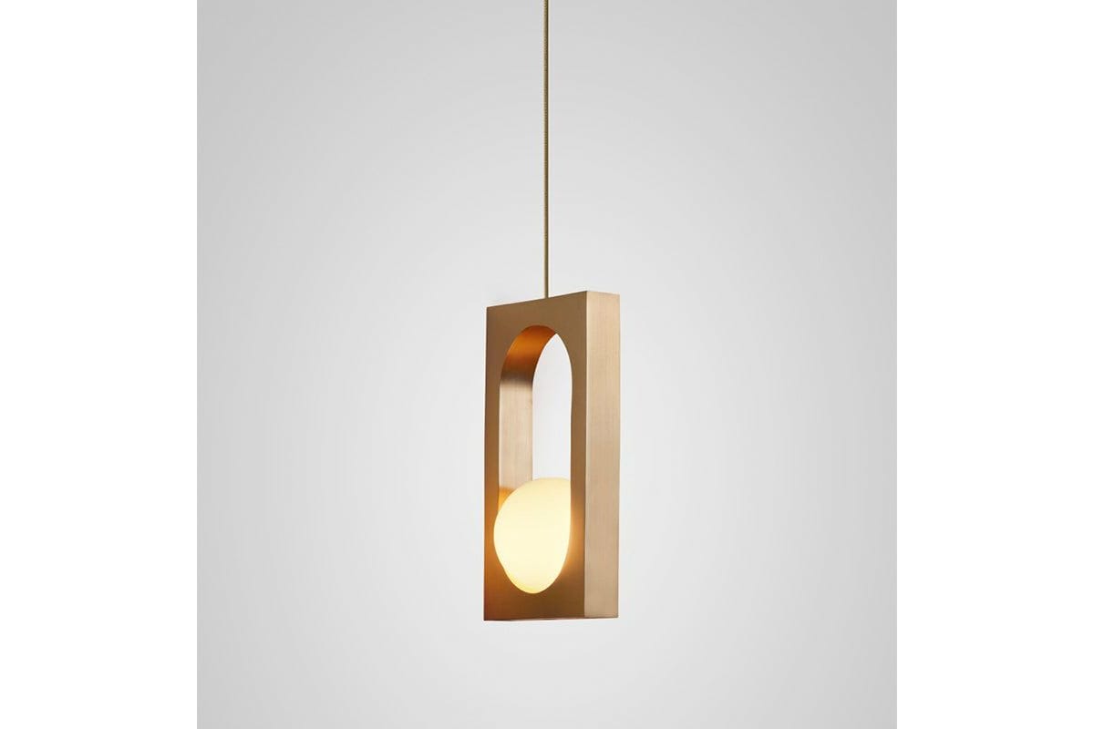 LEE BROOM | MYTHOS PENDANT BRUSHED BRASS