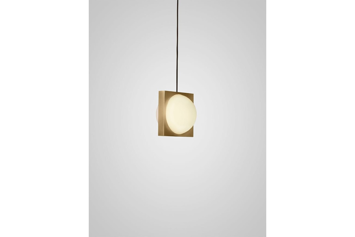 LEE BROOM | SOLSTICE PENDANT BRUSHED BRASS