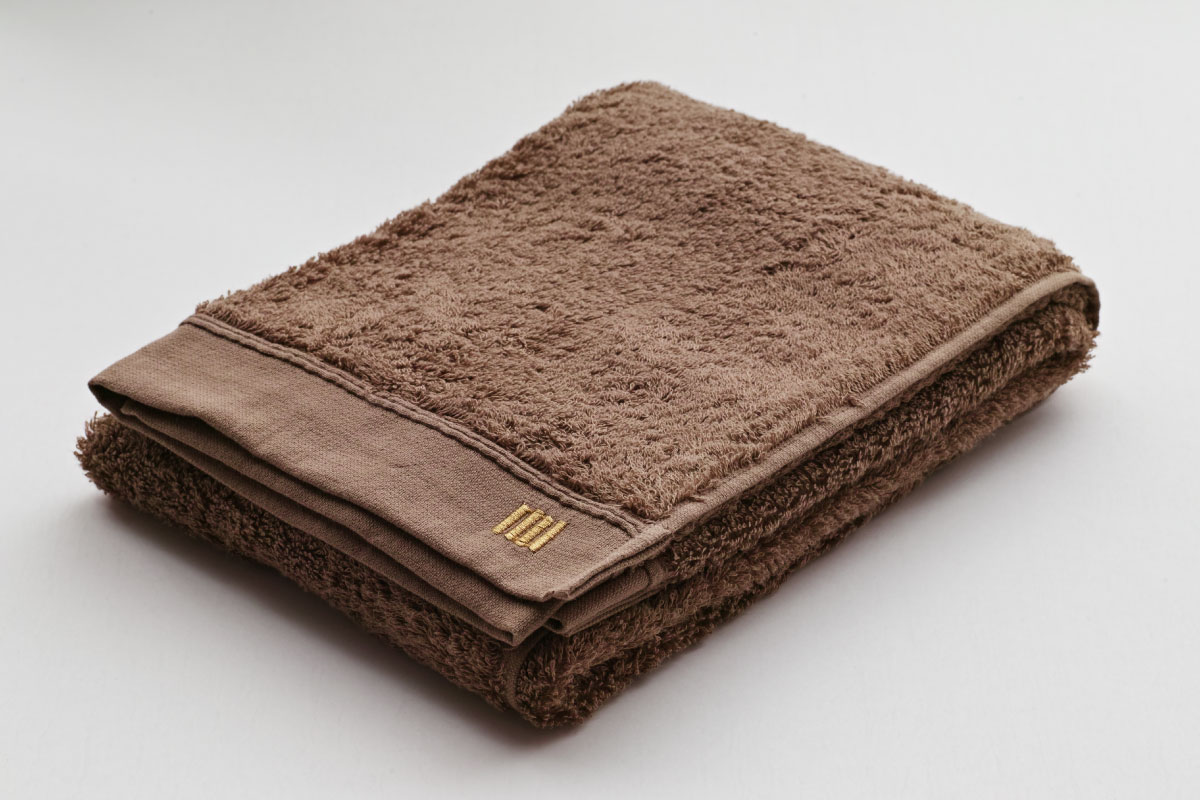 MASTERWAL BLISS TOWEL キャメル バスタオル（123×64cm）