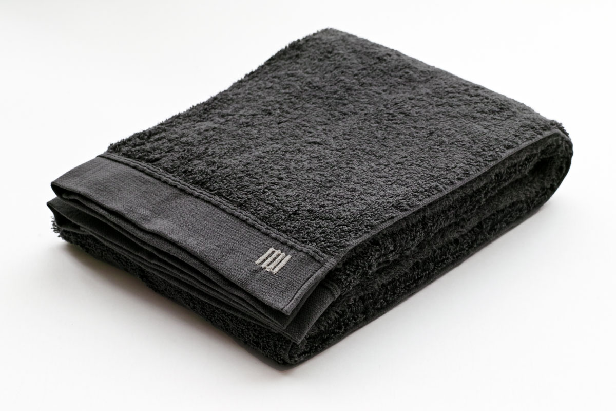 MASTERWAL BLISS TOWEL ダークグレー バスタオル（123×64cm）