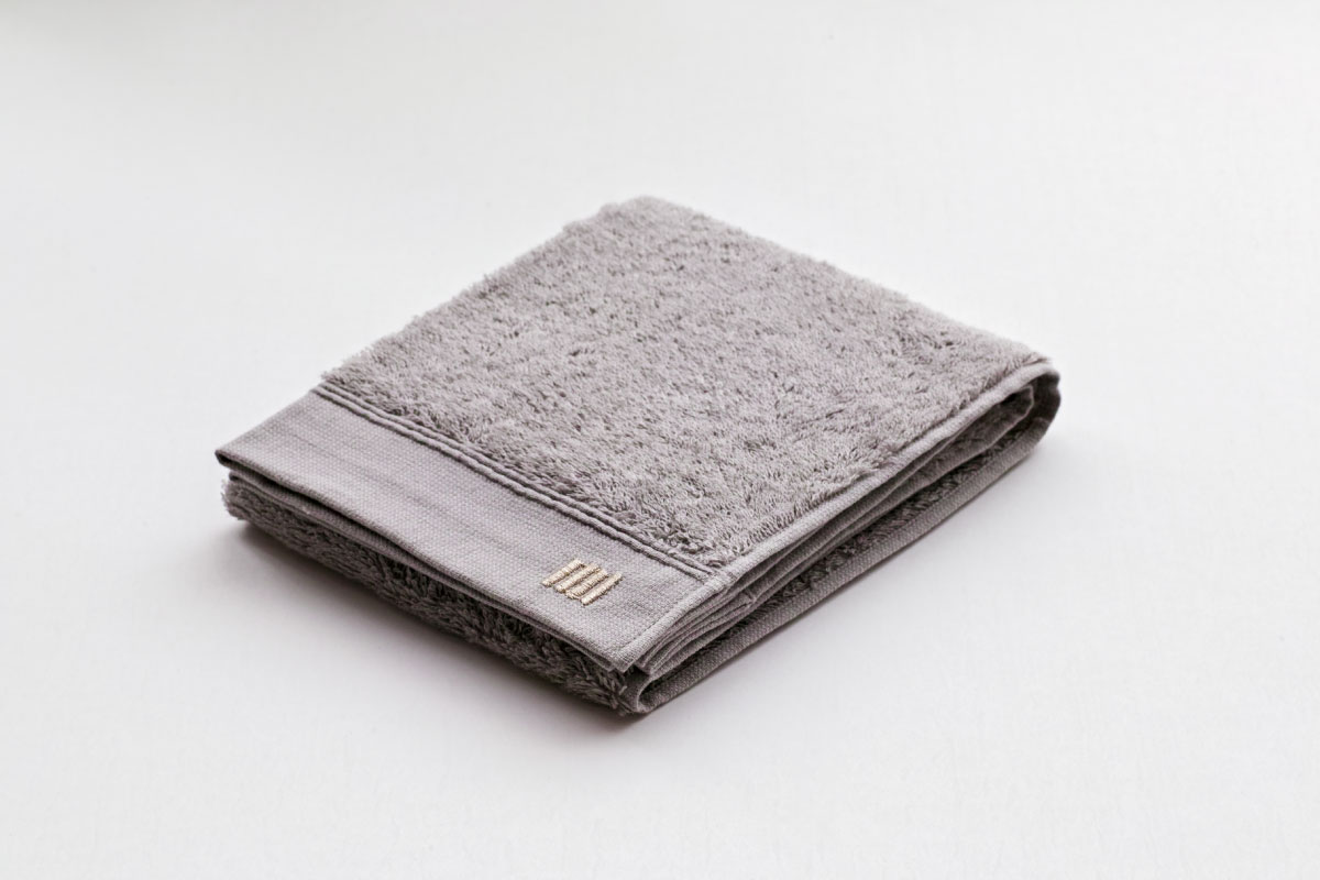 MASTERWAL BLISS TOWEL シルバーグレー フェイスタオル（85×34cm）