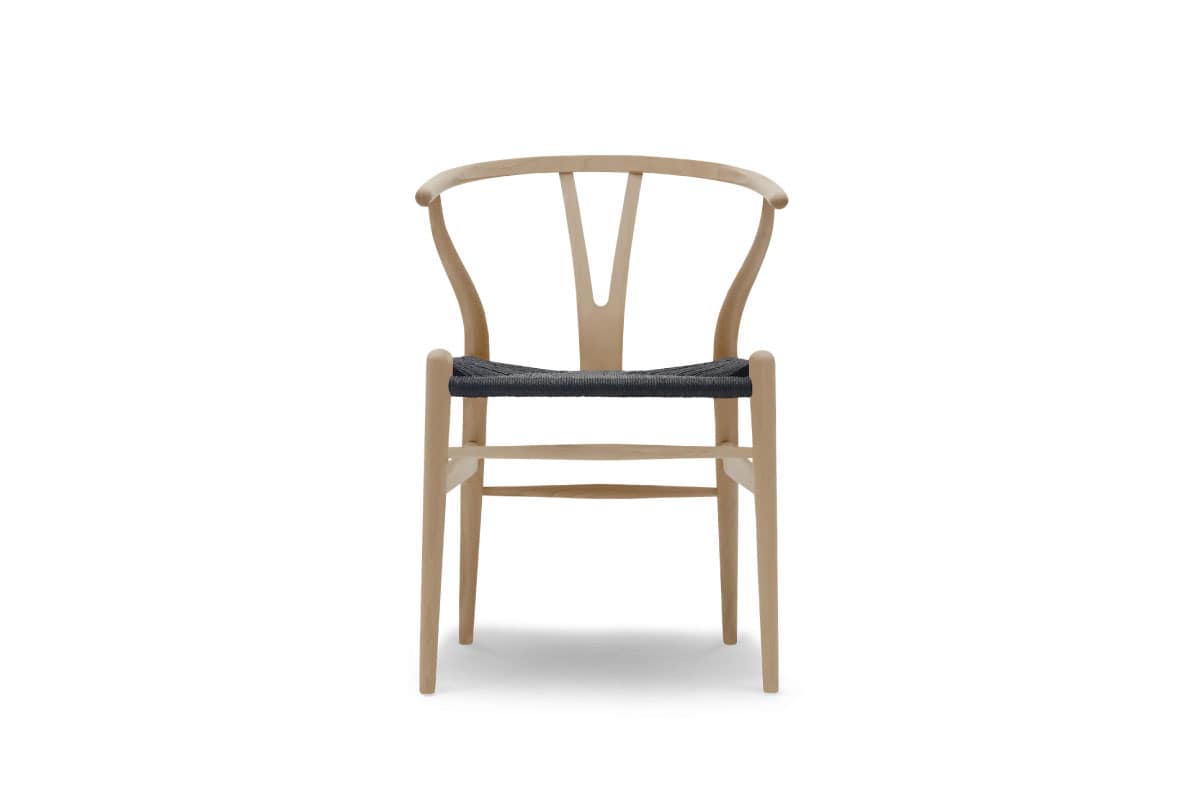 CARL HANSEN & SON | CH24 WISHBONE CHAIR ビーチ/ブラックペーパーコード